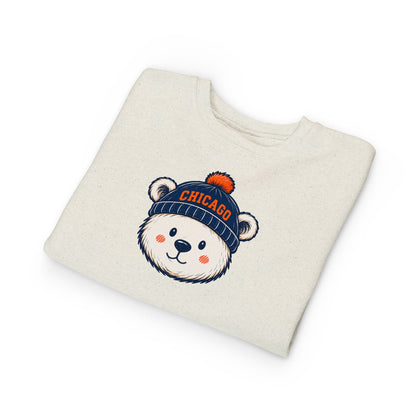 Cozy Bear From Chicago Kids Sweatshirt -  Kids clothes -  No Context Bears