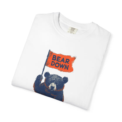 Cute Vintage Bear Flag T-Shirt - Retro Style for Chicago Bears Fans