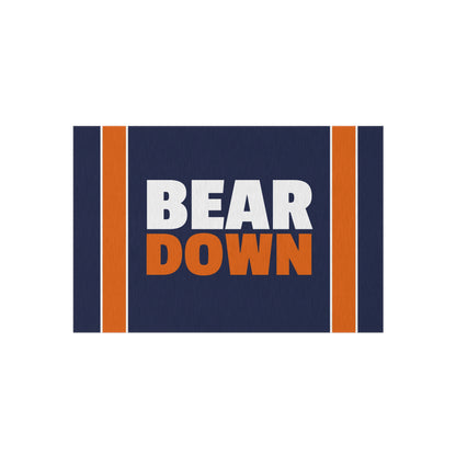 Chicago Bears Tailgating Outdoor Rug - Bear Down Carpet