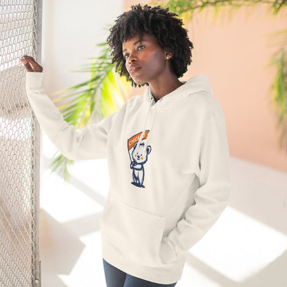 Chicago Flag Bear Hoodie