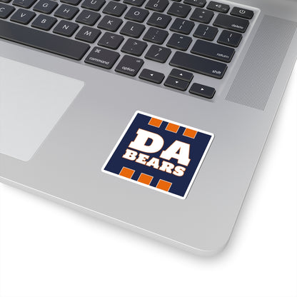 Da Bears Jersey Themed Sticker