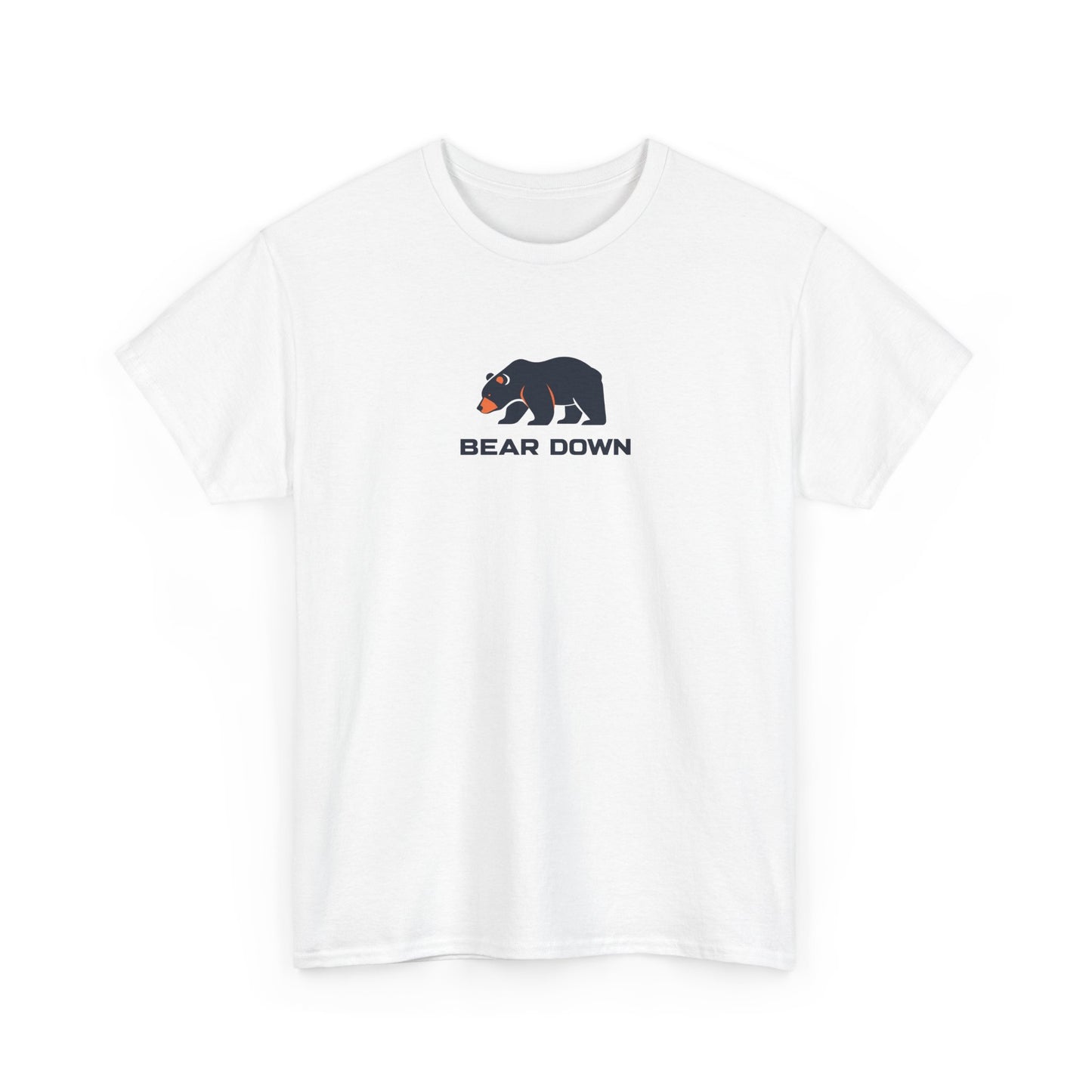 Bear Down Minimalist Logo T-Shirt