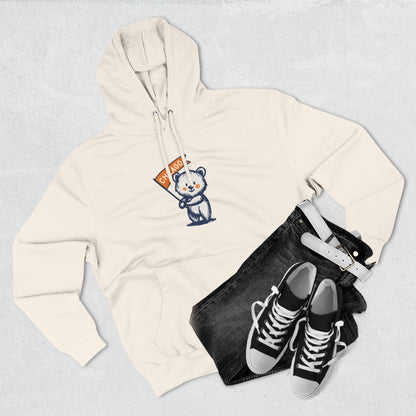 Chicago Flag Bear Hoodie
