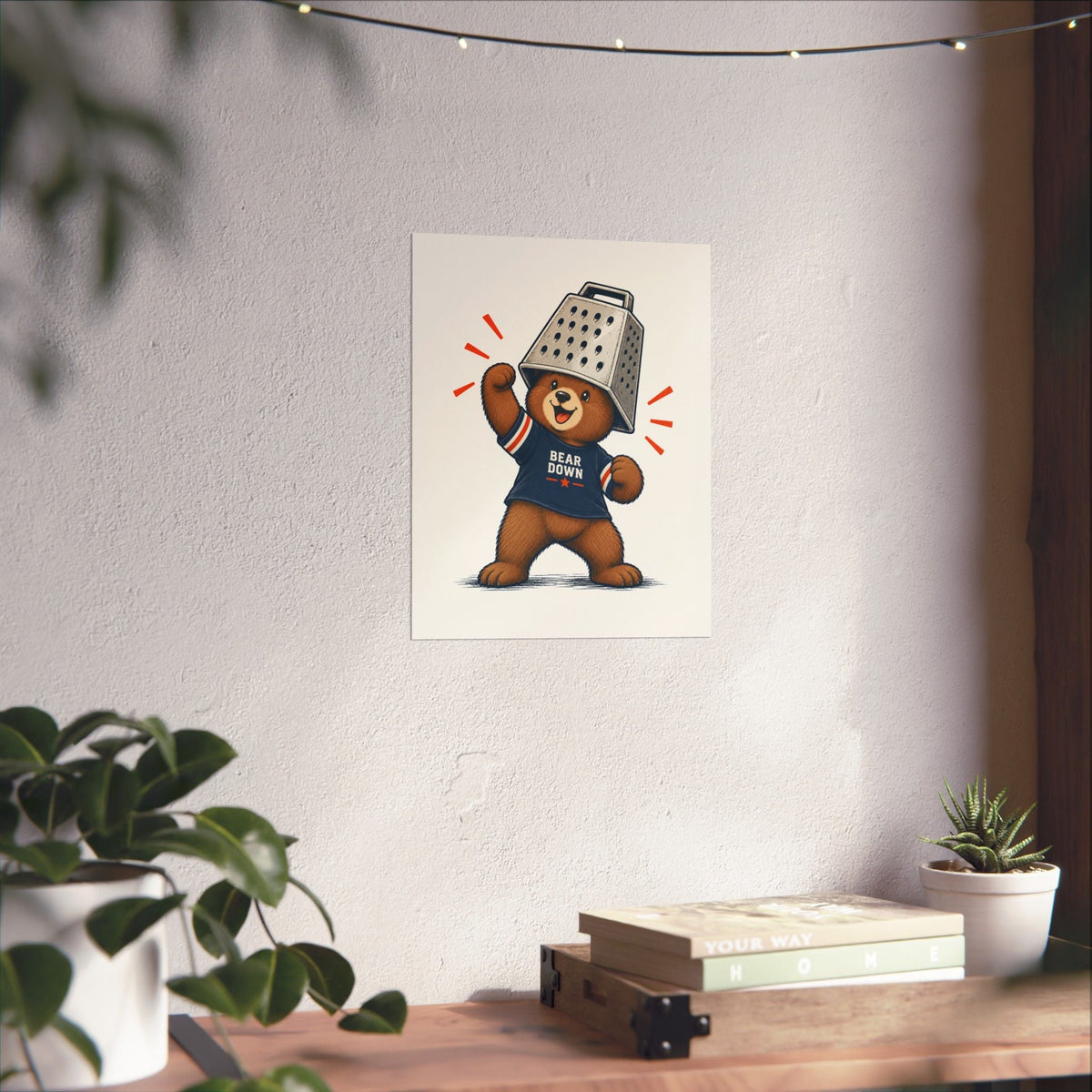 Cheese Grater Bear Poster -  Poster -  No Context Bears