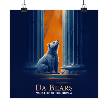 Da Bears Cinematic Poster