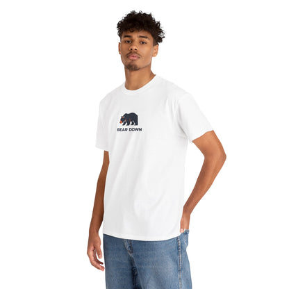 Bear Down Minimalist Logo T-Shirt