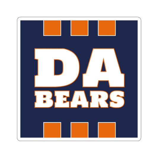 Da Bears Jersey Themed Sticker